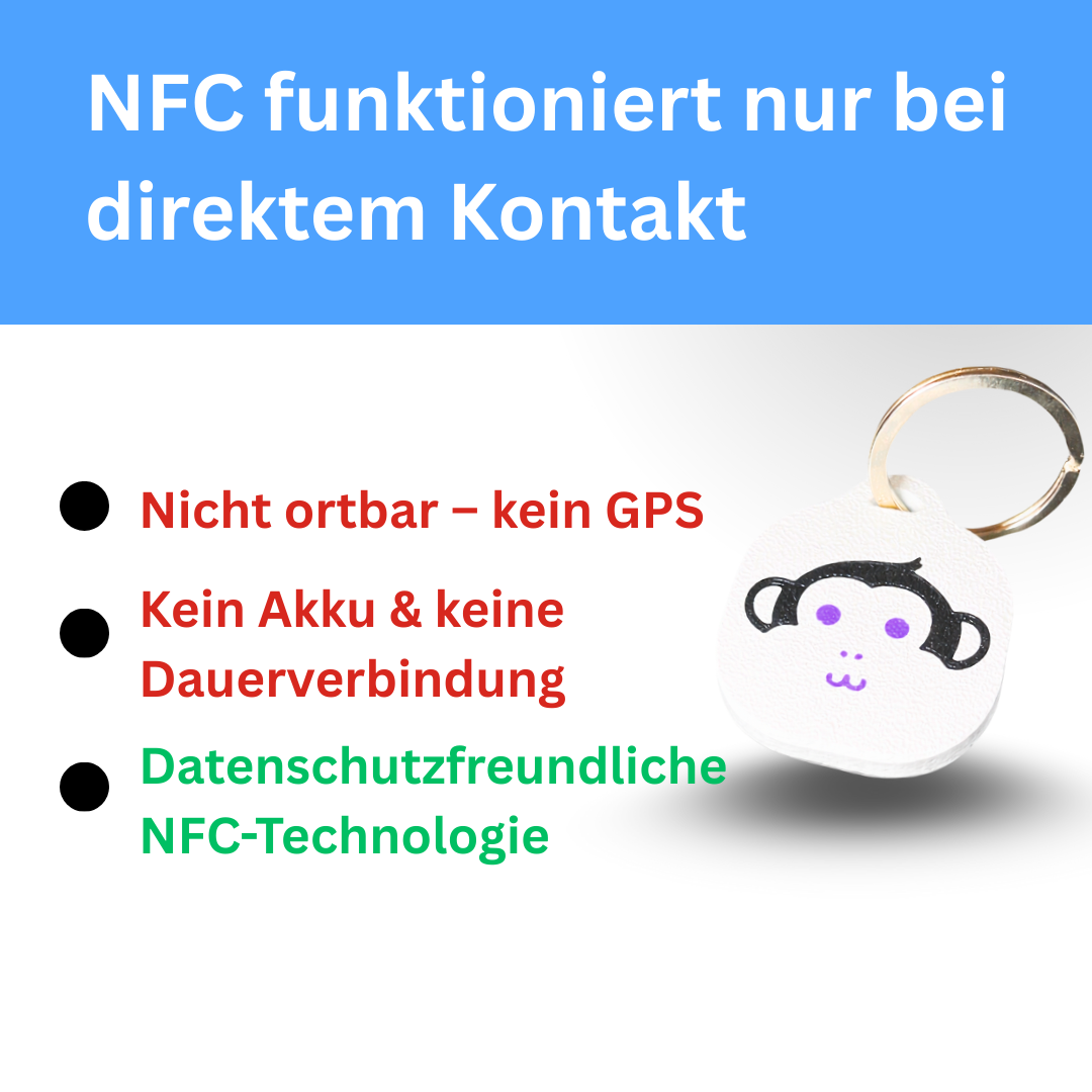 Schlüsselanhänger Kontaktlos mit Smart - Chip (NFC)