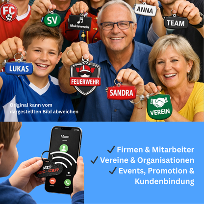 MUSTER - NFC - Schlüsselanhänger (1 Stück)