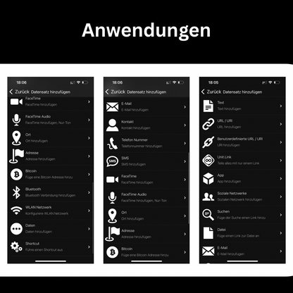 STREET SAIYA Schlüsselanhänger Kontaktlos mit Smart - Chip (NFC) Sport