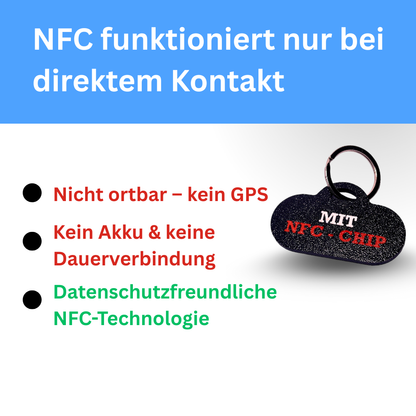 MUSTER - NFC - Schlüsselanhänger (1 Stück)